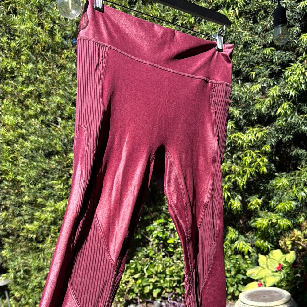Burgundy fabeltic  Leggings